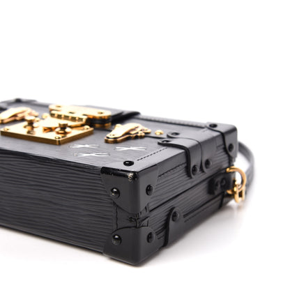 Louis Vuitton Epi Petite Malle Black 10 of 11
