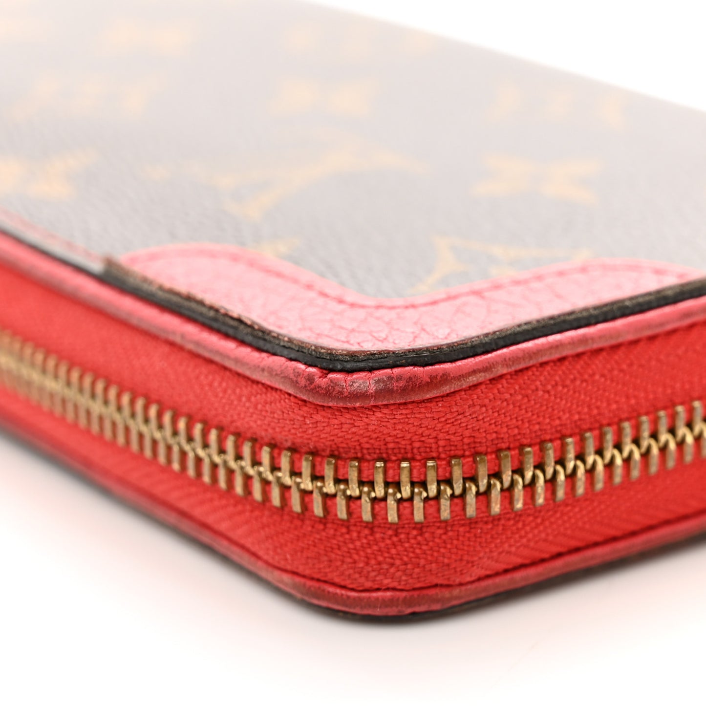 Monogram Retiro Zippy Wallet Cherry