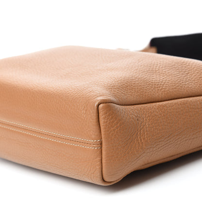 Burberry Grainy Calfskin Small Hobo Tan 7 of 12