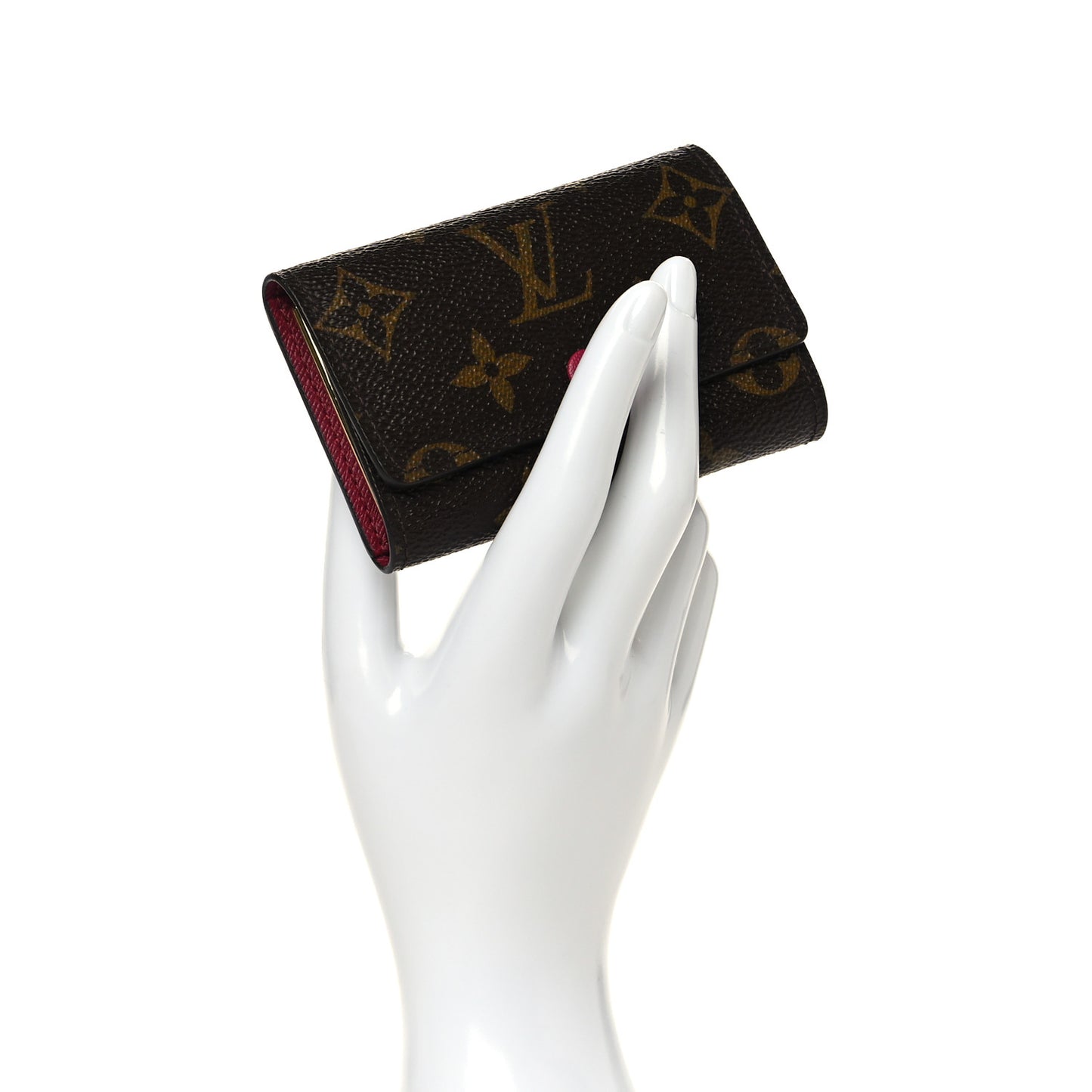 Monogram 6 Key Multicles Holder Fuchsia