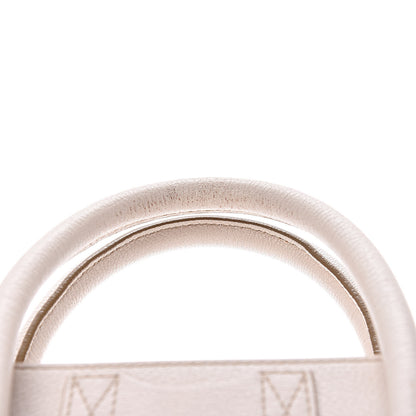 Celine Goatskin Mini Luggage White 8 of 21