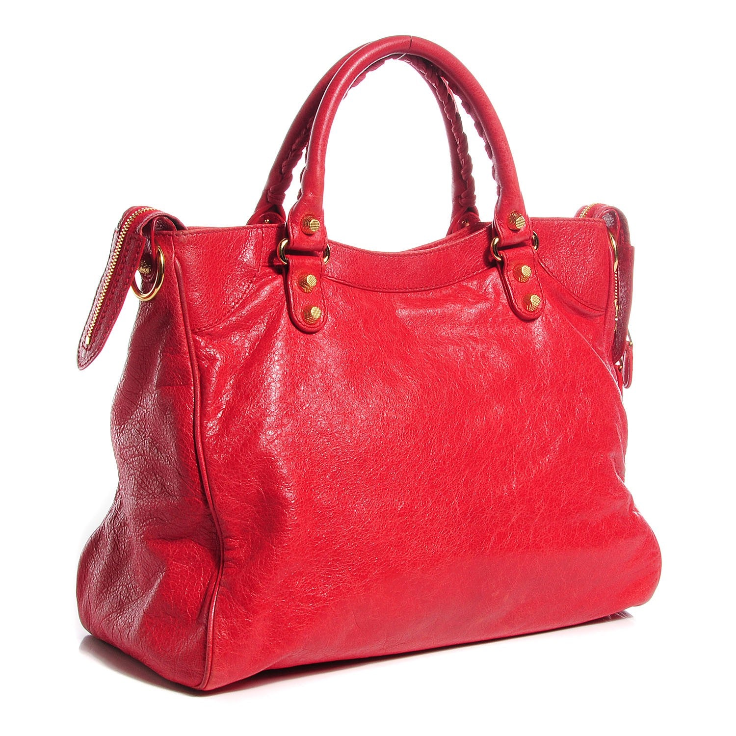 Balenciaga Agneau Giant 12 Gold Hardware Velo Rouge Cardinal 3 of 15