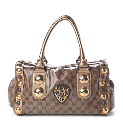 Gucci Crystal Monogram Babouska Tote 1 of 10