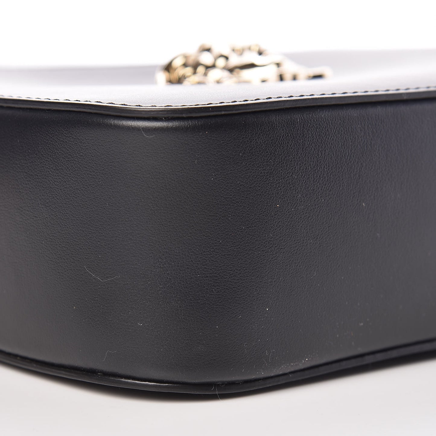 Calfskin Palazzo Camera Bag Black