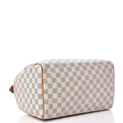 Louis Vuitton Damier Azur Speedy 30 4 of 31