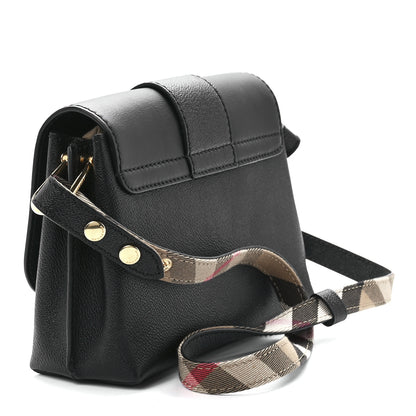 Burberry Soft Grain Calfskin Small Medley Crossbody Black 2 of 11