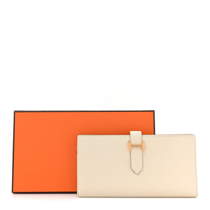 Hermes Epsom Bearn Gusset Wallet Beton 14 of 14