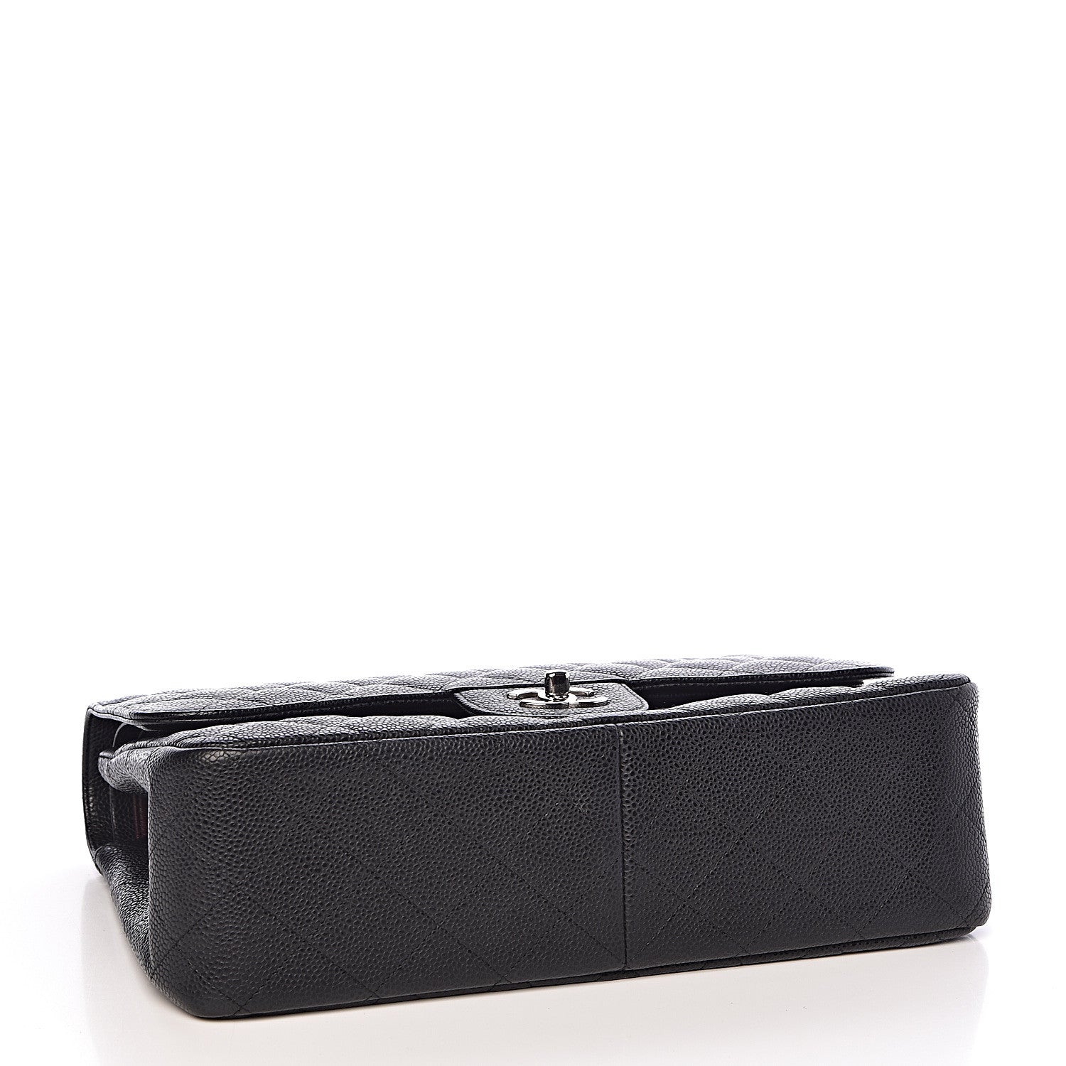 Chanel Caviar Quilted Jumbo Double Flap Black 4 of 10