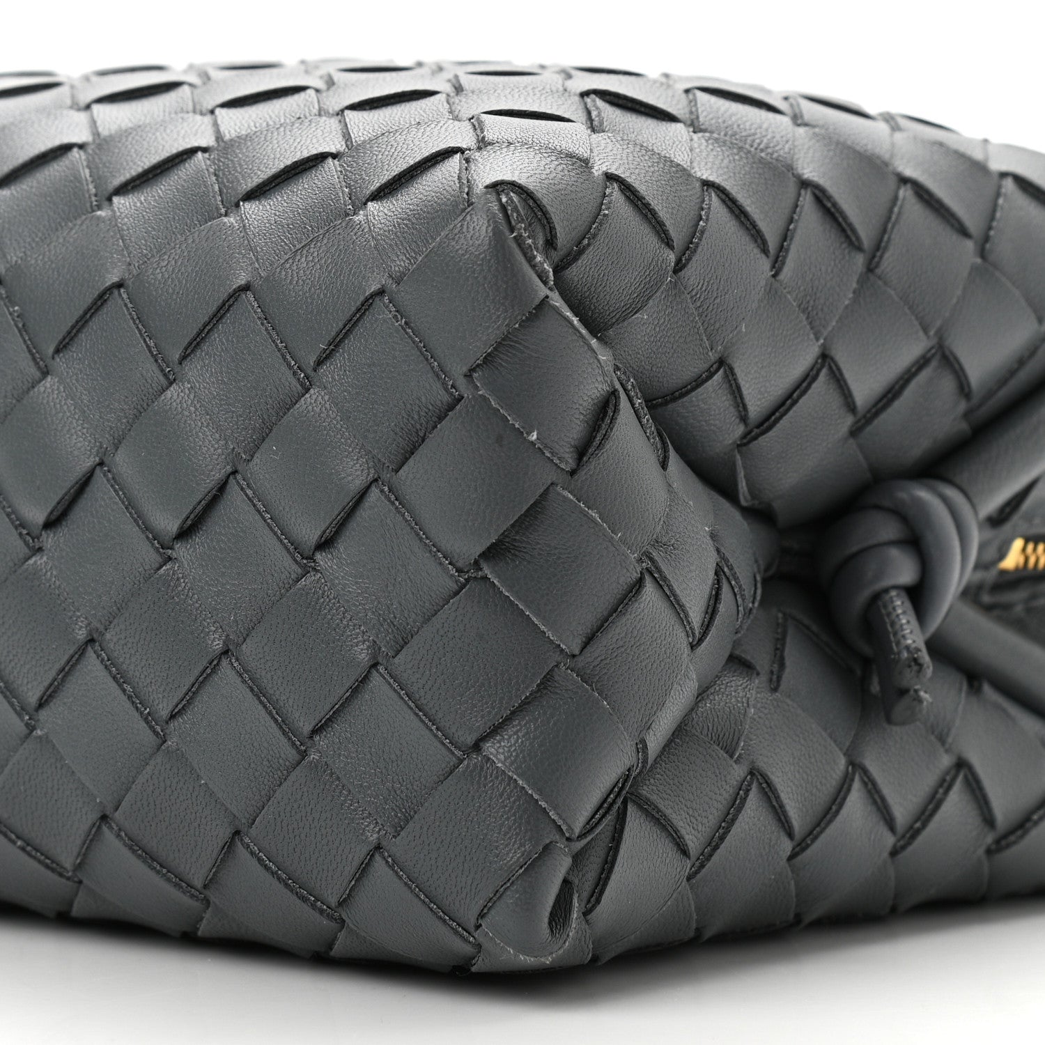 Bottega Veneta Nappa Intrecciato Small Loop Camera Bag Thunder 9 of 9