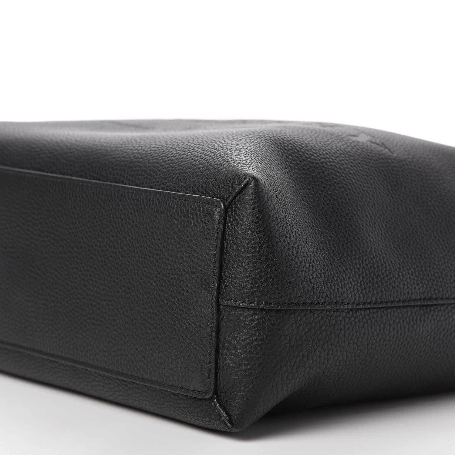 Burberry Grainy Calfskin Remington Tote Black 7 of 9