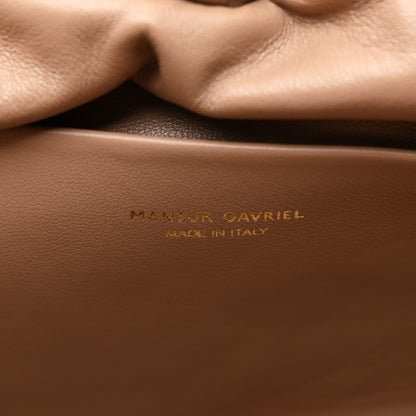 Mansur Gavriel Lambskin Cloud Clutch Biscotto 6 of 9