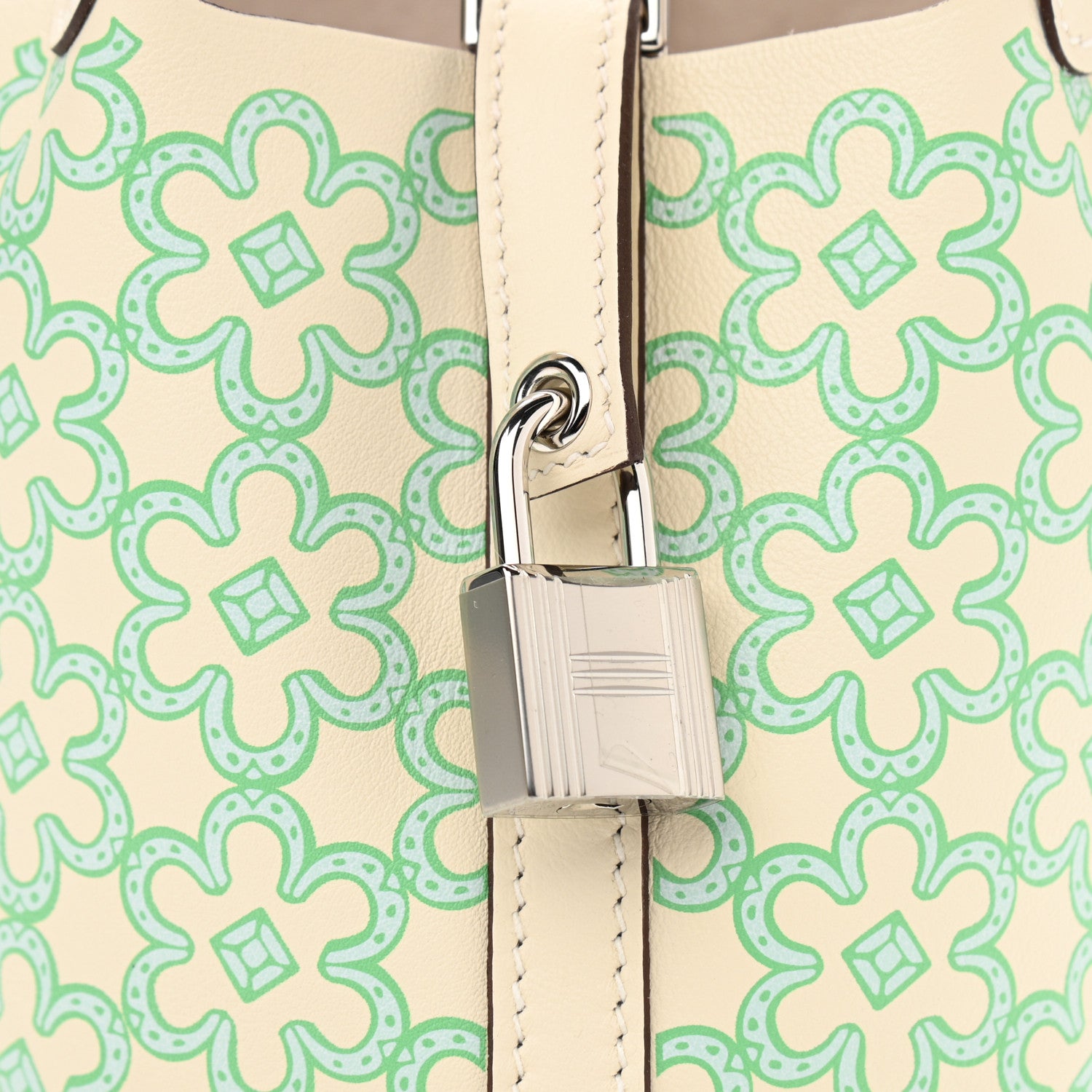Hermes Swift Micro Lucky Daisy Picotin Lock Nata Vert 8 of 11