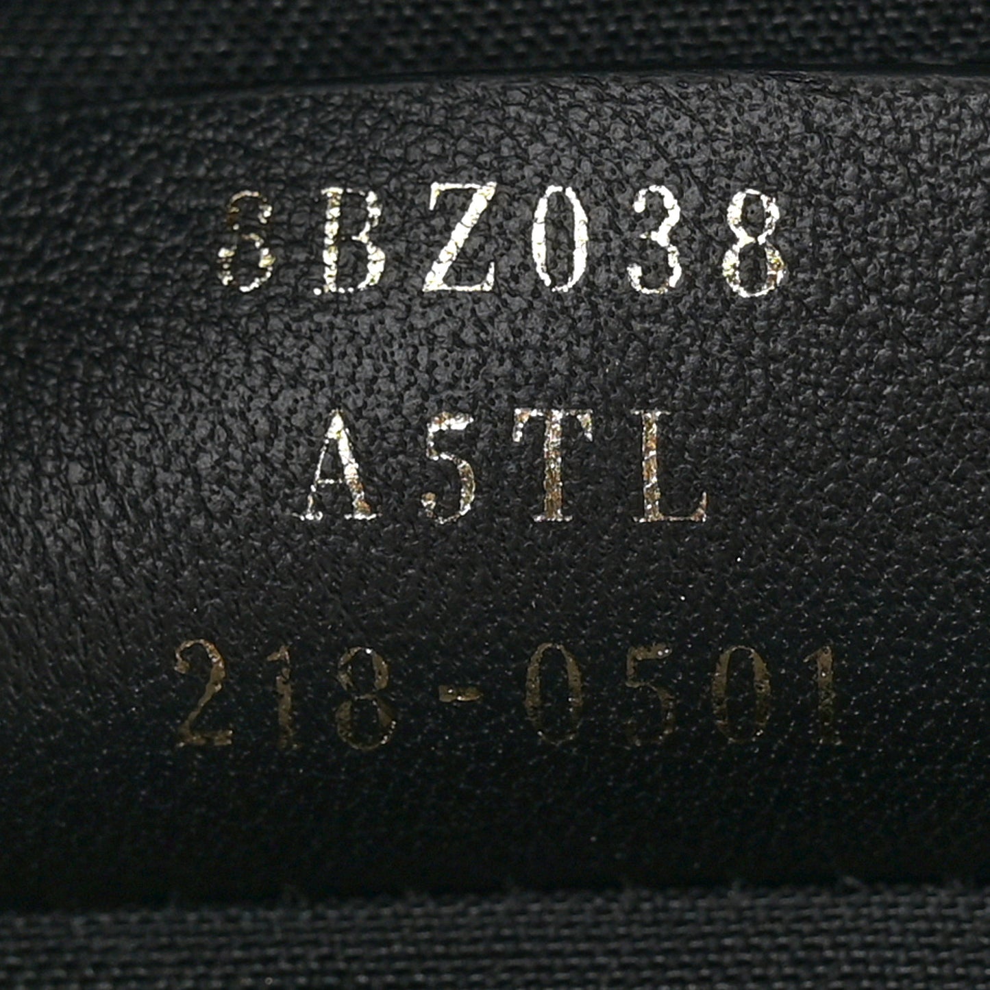 Vitello Bi-Color FF 1974 Embossed Mini Backpack Maya Black