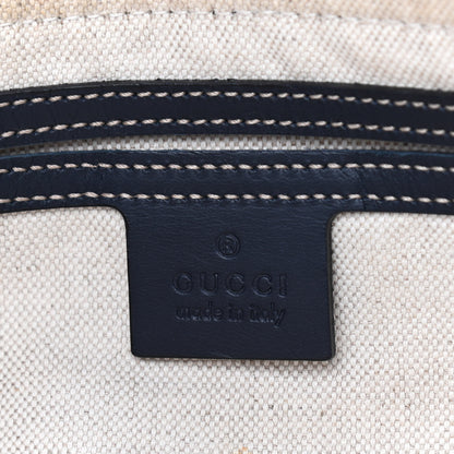 Gucci GG Supreme Monogram Belt Bag Navy 11 of 17