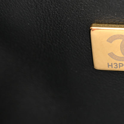 Chanel Lambskin Quilted Mini Square Flap Black 7 of 12