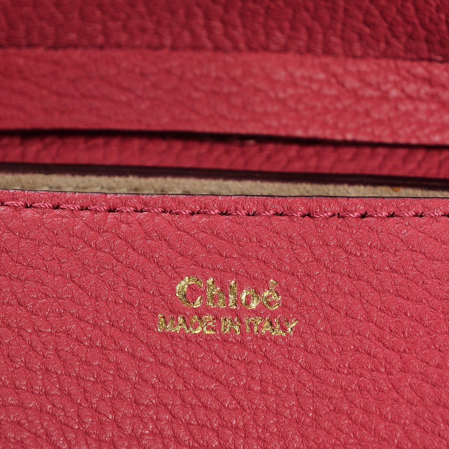 Grained Lambskin Nano Drew Shoulder Bag Dreamy Pink