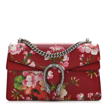Gucci Calfskin Blooms Print Small Dionysus Shoulder Bag Romantic Cherry Multicolor 1 of 11