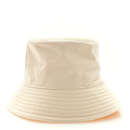 Hermes Cotton Gene Sunshine Bucket Hat 57 Ecru 4 of 7