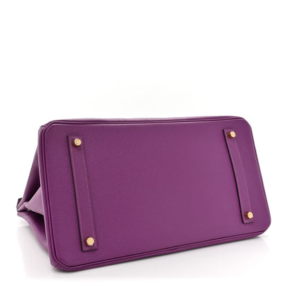 Hermes Epsom Birkin 35 Anemone 4 of 12