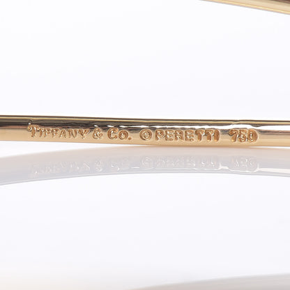 Tiffany 18K Yellow Gold Elsa Peretti Wave Three Row Bracelet 4 of 5