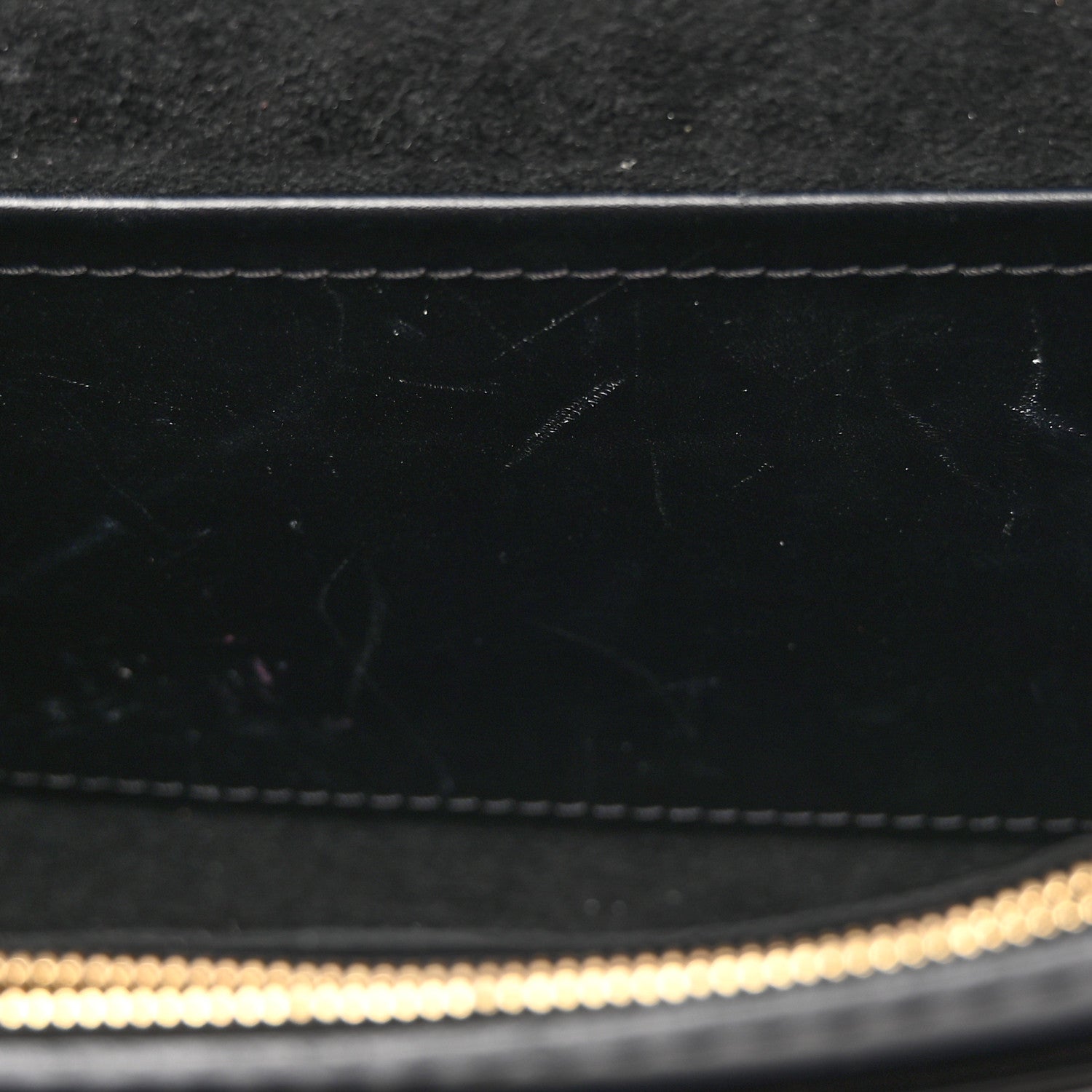 Louis Vuitton Calfskin Studded Chain Louise Black 7 of 13