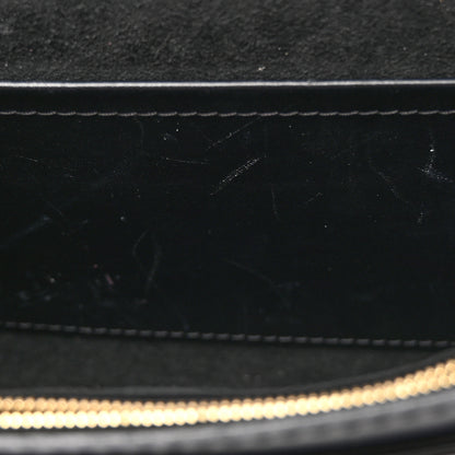 Louis Vuitton Calfskin Studded Chain Louise Black 7 of 13