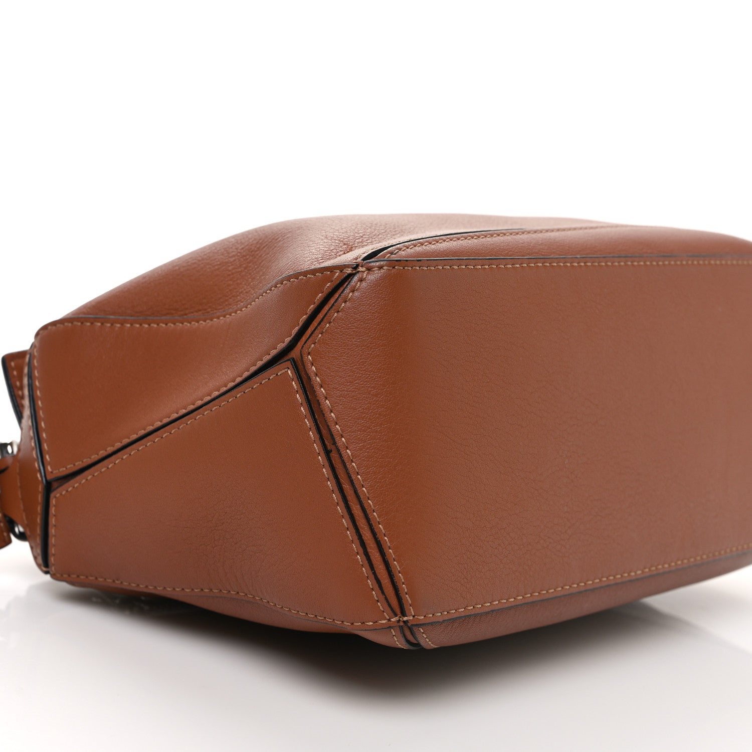 Loewe Calfskin Small Puzzle Bag Tan 8 of 10