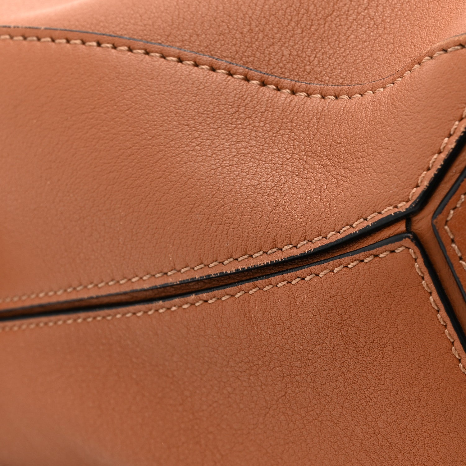 Loewe Calfskin Medium Puzzle Bag Tan 13 of 16