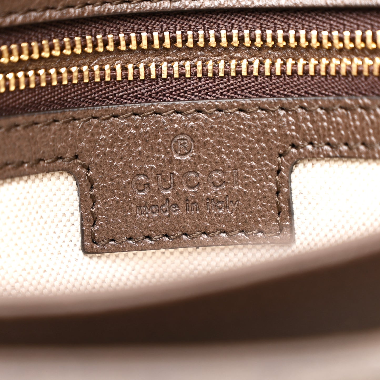 GG Supreme Monogram Textured Dollar Calfskin Web Medium Blondie Shoulder Flap Bag Beige Ebony New Acero