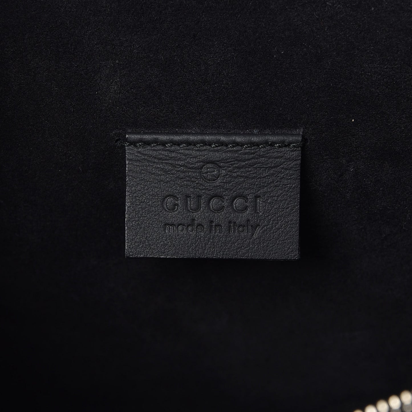 GG Supreme Monogram Small Dionysus Shoulder Bag Black