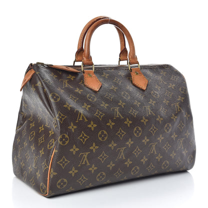 Louis Vuitton Monogram Speedy 35 3 of 16