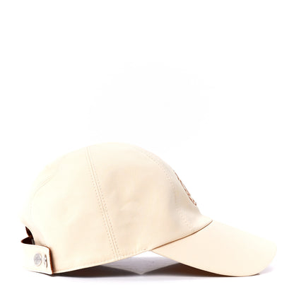 Hermes Cotton Davis H Primavera Cap 56 White Creme 3 of 8