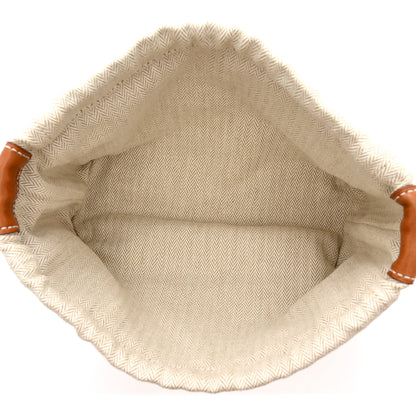 Hermes Canvas Barenia Fourbi 20 PM Pouch Naturel Fauve 5 of 9