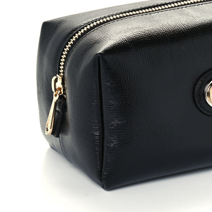 Gucci Azalea Calfskin Marina Cosmetic Case Black 11 of 12