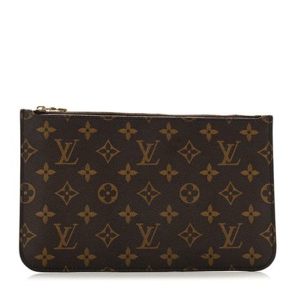 Louis Vuitton Monogram Neverfull MM GM Pochette 1 of 10