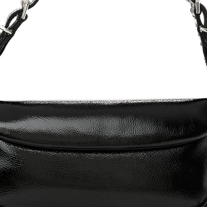 Givenchy Patent Calfskin Small P'tit Voyou Bag Black 7 of 10