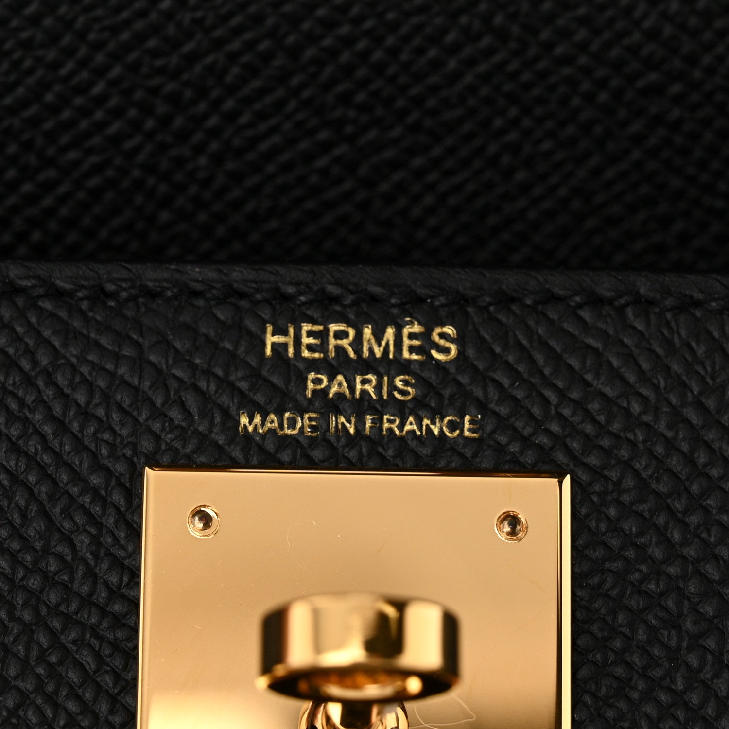 Hermes Epsom Kelly Sellier 28 Black 6 of 11