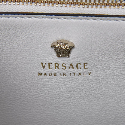 Versace Calfskin Medium Palazzo Empire Bag White 6 of 7
