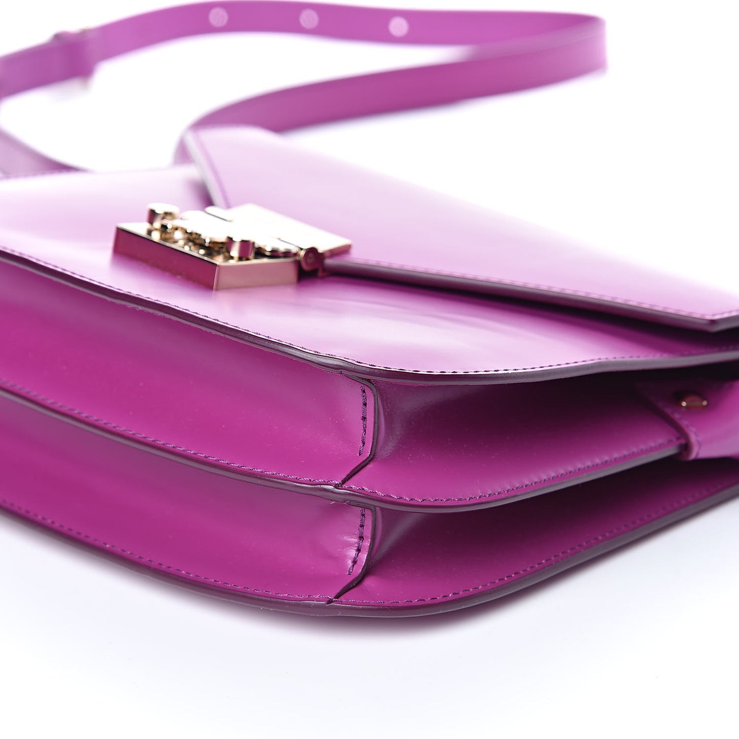 Calfskin Patricia Small Crossbody Bag Viva Lila
