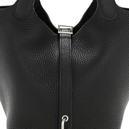 Hermes Taurillon Clemence Picotin Lock 18 PM Black 8 of 11