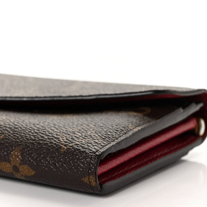 Louis Vuitton Monogram Sarah Wallet NM Fuchsia 8 of 9