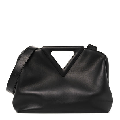 Bottega Veneta Calfskin Large The Point Triangle Bag Black 1 of 7