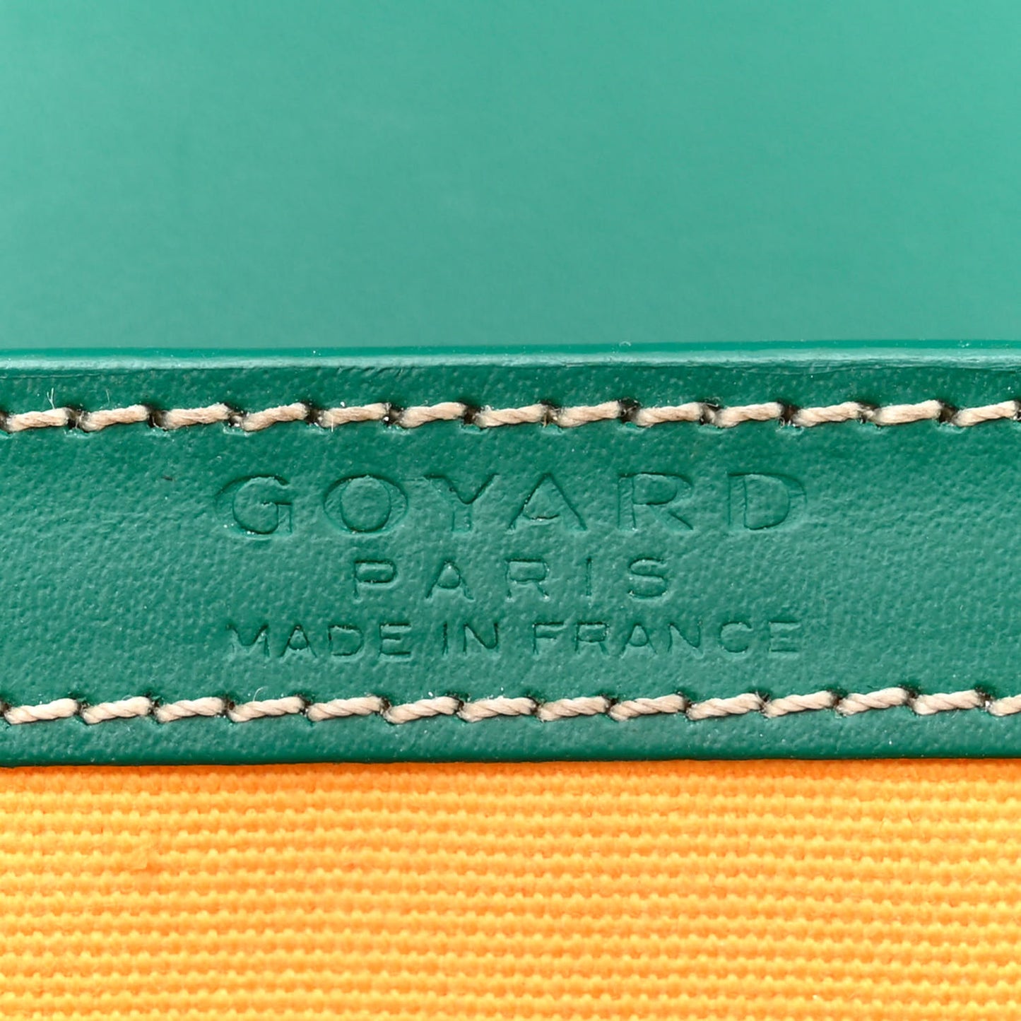 Goyardine Structure Mini Saigon Green