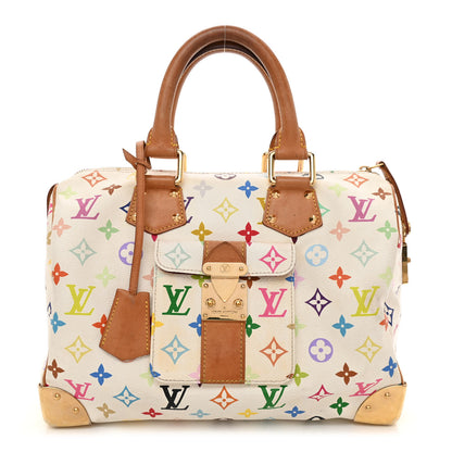 Louis Vuitton Monogram Multicolor Speedy 30 White 1 of 9