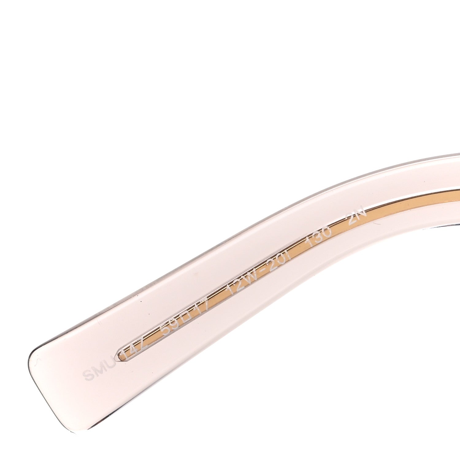 Miu Miu Transparent Acetate Oval Sunglasses SMU14Z Purple 6 of 8