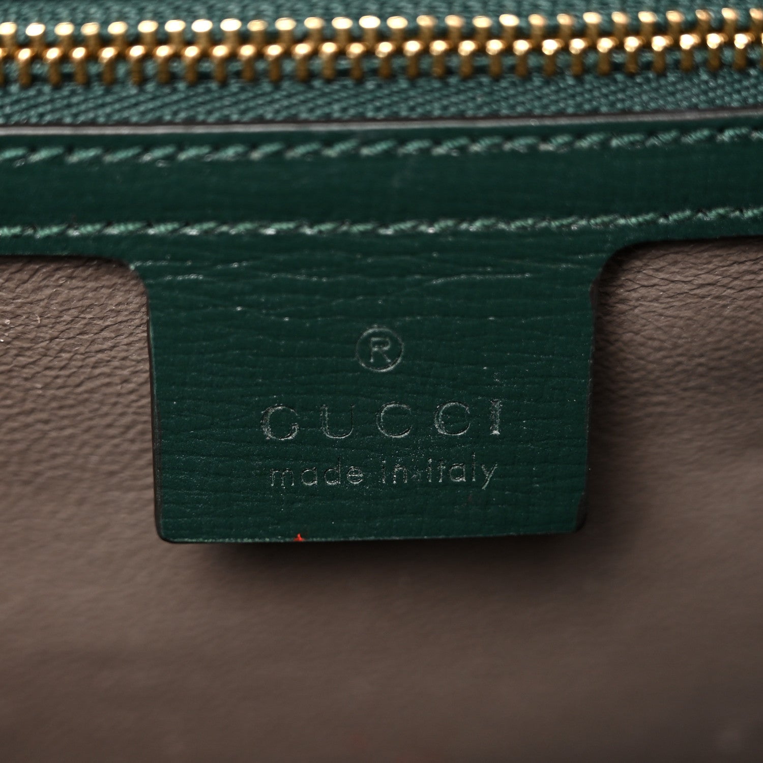 Gucci Azalea Calfskin Small Sylvie 1969 Top Handle Bag Green 6 of 16