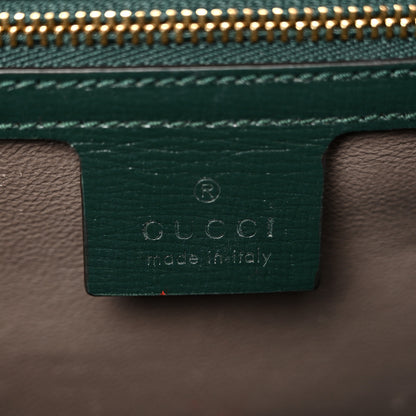 Gucci Azalea Calfskin Small Sylvie 1969 Top Handle Bag Green 6 of 16