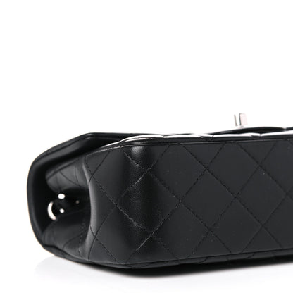 Chanel Lambskin Quilted Mini Rectangular Flap Black 8 of 13
