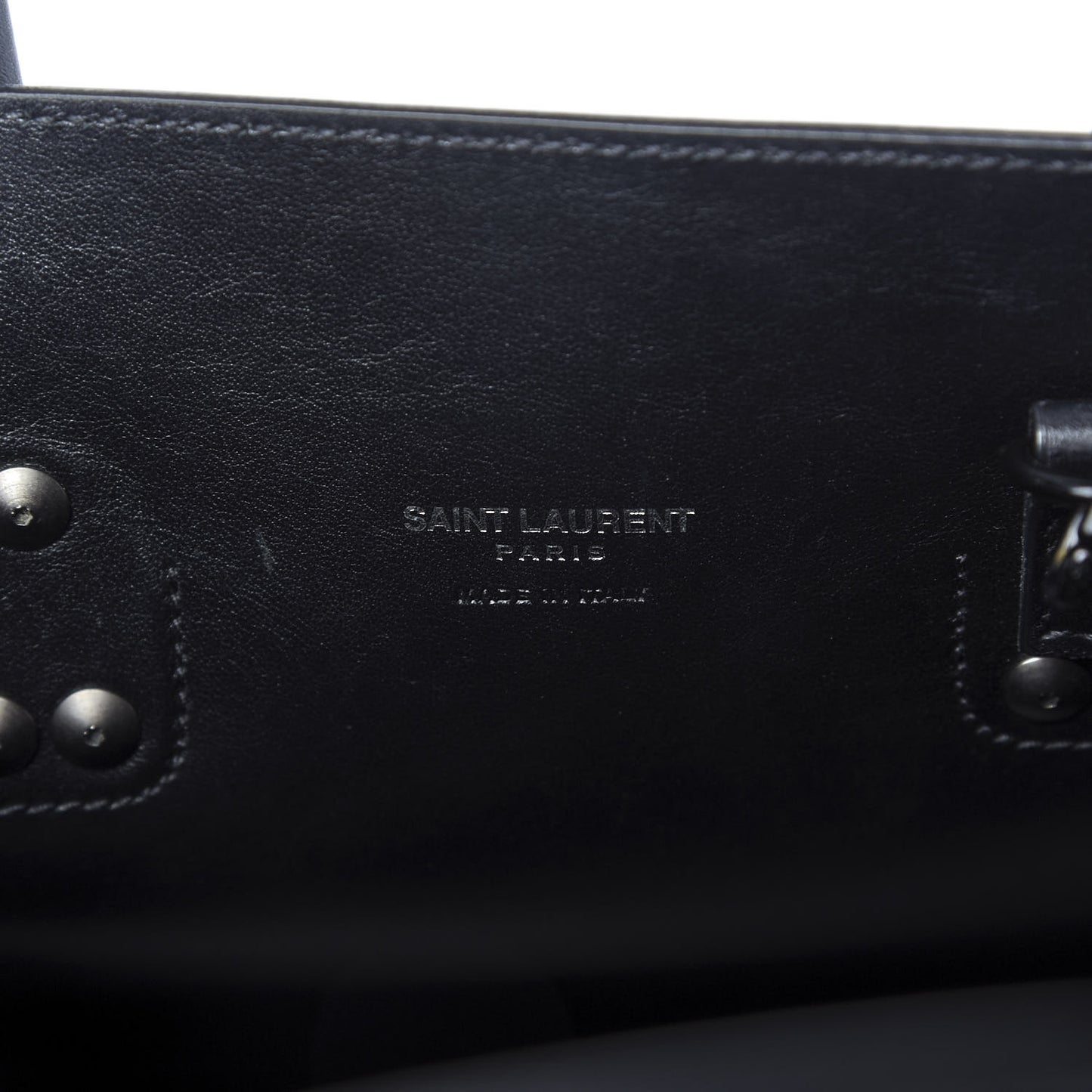 Calfskin Nano Sac de Jour Black