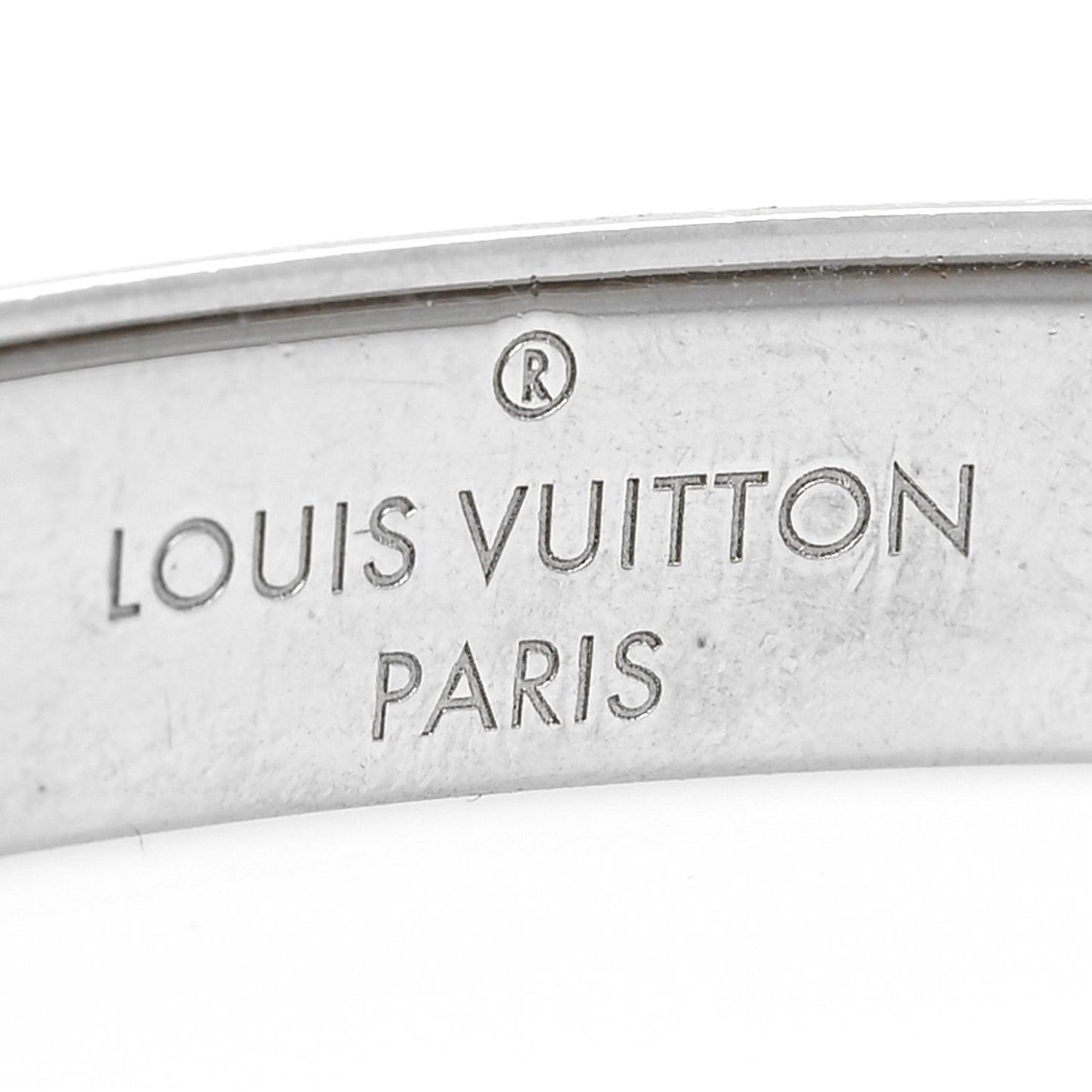 Palladium Monogram Nanogram Cuff S Silver